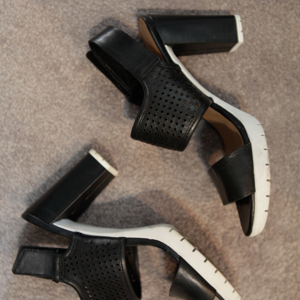 Clarks Black Heels